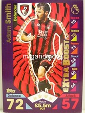Match Attax 2016/17 Premier League - UC1 Adam Smith - Extra Boost