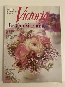 VICTORIA Magazine February 2001 Wedding Bliss/Pretty, Romantic Rooms-combineShip - Picture 1 of 3