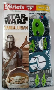 Star Wars The Mandalorian 5-pack of Boys briefs/NWT/Size 8 - Picture 1 of 5