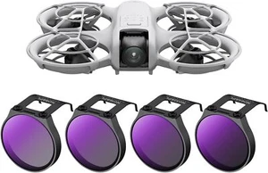 K&F Concept Hybrid ND&PL 2-in-1 ND8&PL+ ND16&PL+ ND32&PL + ND64&PL For DJI NEO - Picture 1 of 50