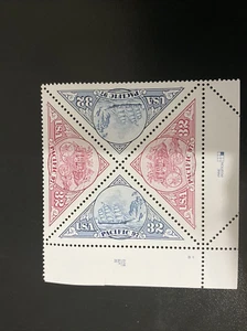 USP Scott #2420 & 2421 Pacific '97 Segelschiff & State Coach 32c Briefmarkenblock - Bild 1 von 2