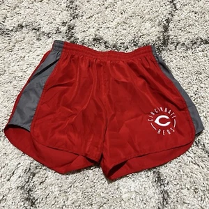 Victoria's Secret Pink Cincinnati Reds Shorts Red Grey XS 5th and Ocean Nice! - Picture 1 of 4