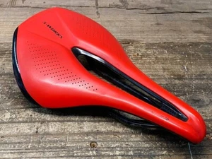 Specialized S-WORKS POWER Saddle fact CARBON Rails 143mm Red 158g - Picture 1 of 20