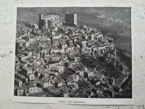 Ritaglio Giornale anno 1952 Paternò visto dall'aeroplano  - Bild 1 von 1