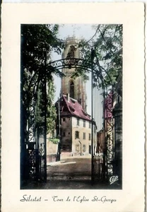 CP 67 Bas-Rhin - Sélestat - Tour de l'Eglise St-Georges - Picture 1 of 2