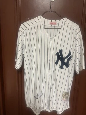 Camiseta Mitchell & Ness 1951 Mickey Mantle Cooperstown Yankees para hombre talla 44 Foto 1 de 4