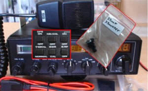 Radio cb président, superstar 3900 avec alimentation en ance | Clasf