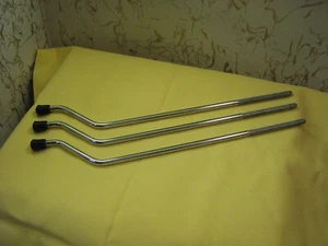 Slingerland Floor Tom Legs set of 3, 17 1/2" in Length 3/8" Diam. VG Cond. LQQK! - Picture 1 of 6