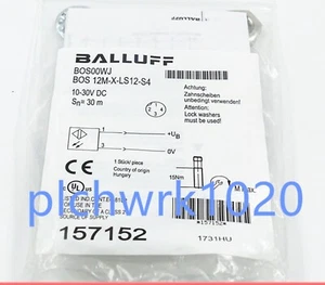 1 PCS NEW IN BOX Balluff BOS00WJ photoelectric sensor BOS 12M-X-LS12-S4 - Picture 1 of 4