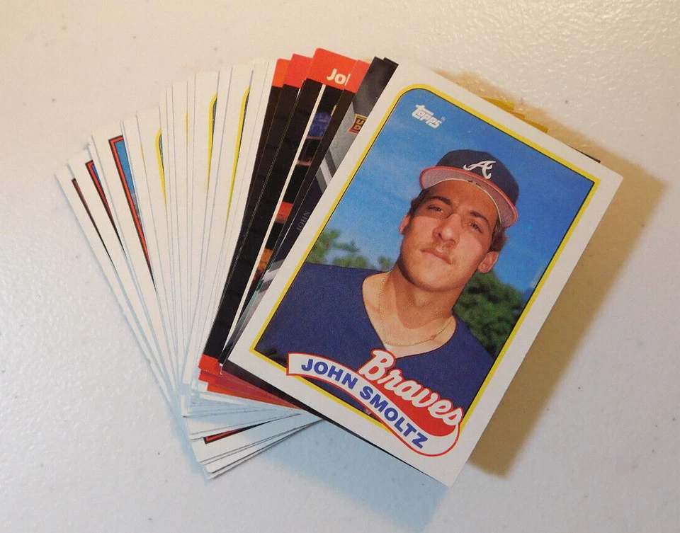 JOHN SMOLTZ HOF YOU PICK YOUR CARD, U-PICK ASSORTED YEARS & COMPANIES (item#G68) - Image 1 of 1