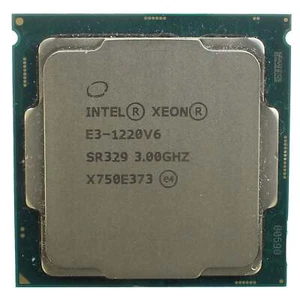 Intel CPU Xeon E3-1220 v6 4-Core 3GHz 8M 8 GT/s 72W FCLGA1151 - SR329 - Bild 1 von 5