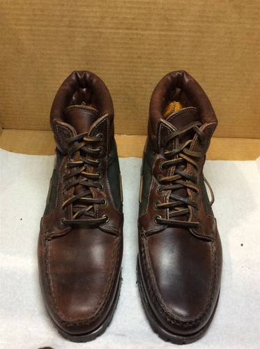 Nuovo Timberland #57093 7 5 M pelle conciata ad olio marrone {830R}