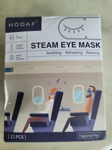 Steam Eye Mask for Dry Eyes (12 Pcs), Disposable Sleep Mask for Dark Circles - Picture 1 of 11