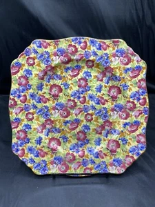 Royal Winton Grimwades Chintz Royalty Salat Dessert Teller England 8 3/4" Vintage - Bild 1 von 6