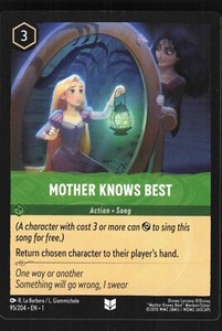 Disney Lorcana TCG: The First Chapter 95/204 Mother Knows Best Uncommon