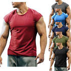 New Fashion Sleeveless T-Shirt Men's Summer Leisure Sports Short Sleeve