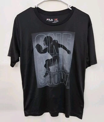 Fila Sport TRU DRY One Man Show Short Sleeve Activewear T-shirt Boys XL 0903 - Image 1 of 4