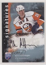 2007-08 Upper Deck Be a Player Signatures Mike Sillinger #S-SI Auto