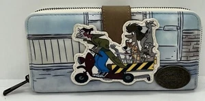 NWOT Our Universe Disney Oliver & Company Cart Wallet 8" x 4" - Picture 1 of 3
