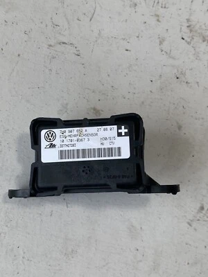 Sensor de velocidad de guiñada de aceleración Porsche Cayenne 2008-2010 7H0907652 Touareg #918 Foto 1 de 4