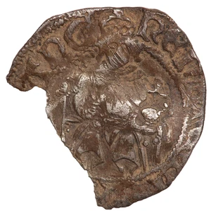 1485 - 1509 HENRY VII SOVEREIGN TYPE HAMMERED SILVER PENNY - Picture 1 of 2