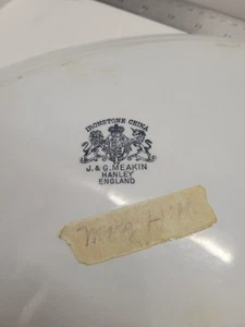 Rare Antique J & G Meakin Hanley England White Ironstone Platter/Tray ~1890 - Picture 1 of 9