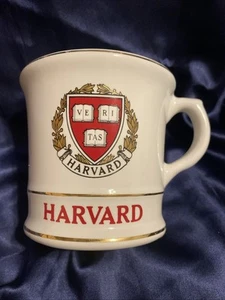 Harvard University Classic Logo Veritas Schild weiß Kaffeebecher 3,5" Ivy League - Bild 1 von 4