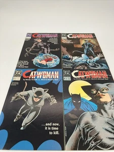 CATWOMAN 1-4 DC COMIC SET COMPLETE BATMAN MINDY NEWELL BIRCH BAIR 1989 VF+ - Picture 1 of 12