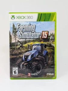 Farming Simulator 15 (Microsoft Xbox 360, 2015) - CIB w/Manual - Picture 1 of 3