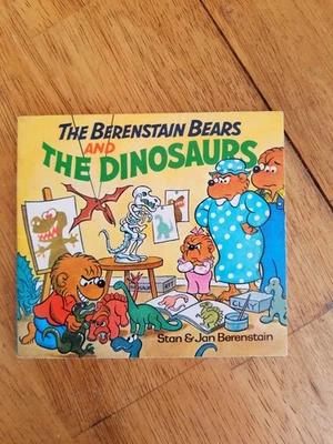 1984 Paperback “The Berenstain Bears and The Dinosaurs" - Stan & Jan Berenstain - Image 1 of 4