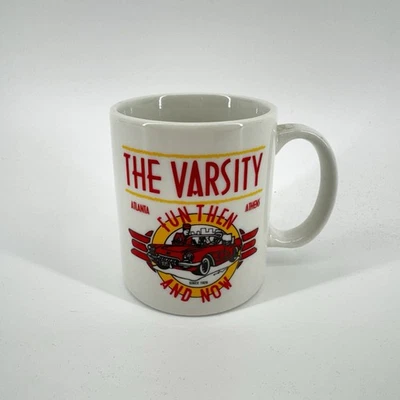 Taza de café The Varsity Fun Then and Now Atlanta GA famoso restaurante 1928 Foto 1 de 4