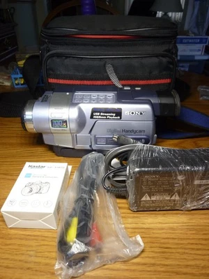 Paquete de 8 videocámaras digitales Sony Handycam DCR-TRV350 probado casi como nuevo ¡30 días de garantía! Foto 1 de 4