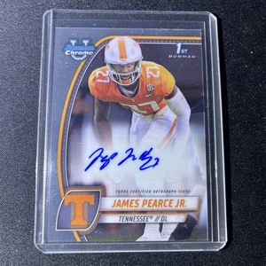 2024 Bowman University Chrome - Chrome Prospect Autographs James Pearce Jr.... - Bild 1 von 2
