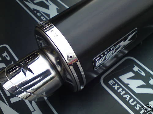 Pipewerx Benelli Tornado 2002 + Black Oval Exhaust Silencer Can SL Street Legal - Image 1 of 1