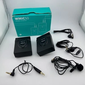 Movo Photo WMIC50 2.4GHz Wireless Lavalier Microphone System - Picture 1 of 8