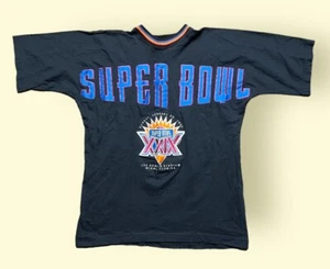 T shirt vintage Super Bowl XXIX 1995 homme moyen 49ers chargeurs vintage années 90 - Photo 1/4