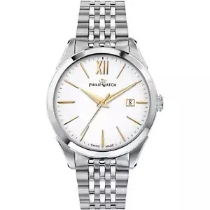 Philip Watch Roma Orologio Uomo R8253217001 Quadrante Bianco 41 mm OFFERTA -50% - Imagen 1 de 4
