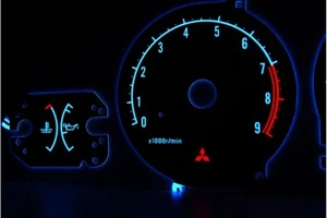 Mitsubishi Eclipse 2G diseño 1 calibre de brillo esferas de plasma disco de tachoque cambio de brillo i - Imagen 1 de 8
