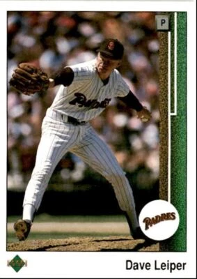 1989 Upper Deck Dave Leiper ` San Diego Padres #363 - Image 1 of 2