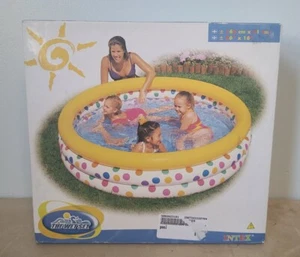 New Intex The Wet Set 66” x 16” Aquarium Pool 3-Ring Kiddie Child’s - Picture 1 of 4