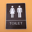  Znaki na etykietę toaletową Tabliczka na drzwi toalety Naklejka akrylowa