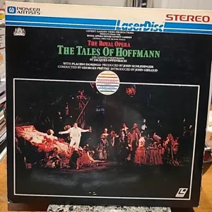 The Tales Of Hoffmann Laserdisc - Royal Opera - Placido Domingo - 80's - Picture 1 of 2