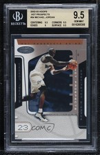 2002-03 Hoops Hot Prospects Michael Jordan #34 BGS 9.5 GEM MINT HOF