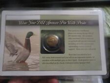 Ducks Unlimited 2015 Sponsor Pin Black Scoter New in Package on Card