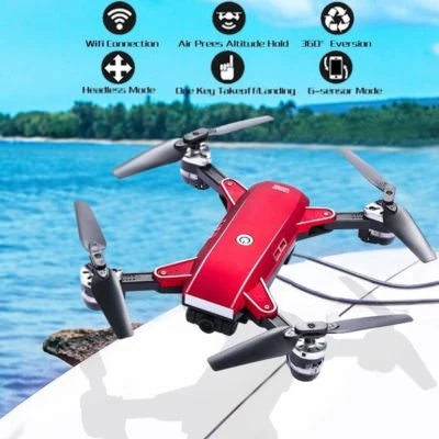 YH-19HW Wifi FPV 2.0MP 720pHD WIDE-ANGLE Camera Foldable Quadcopter Drone  - Image 1 of 4