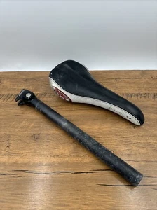 SDG USA BEL AIR SL I BEAM SADDLE WITH 27.2mm x 350mm SEATPOST Vintage - Picture 1 of 6
