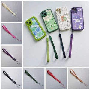 Short Simple Leather Short Wrist Strap Camera String Holders - Zdjęcie 1 z 21