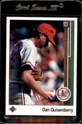 1989 Upper Deck #533 Dan Quisenberry St. Louis Cardinals - Nice Card! - Image 1 of 2