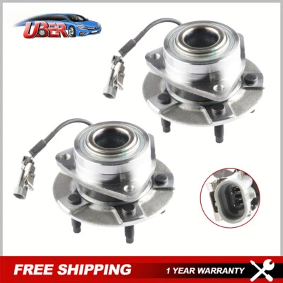 2x Front Wheel Hub Bearing W/ ABS For Chevy Equinox Saturn Vue Pontiac Torrent - Image 1 of 4