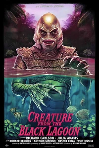 Creature from the Black Lagoon Movie Poster Replica 13x19" Photo Print - Picture 1 of 1